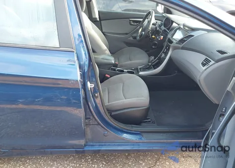 2015 Hyundai Elantra Se из США, поврежденный, VIN 5NPDH4AE3FH650707